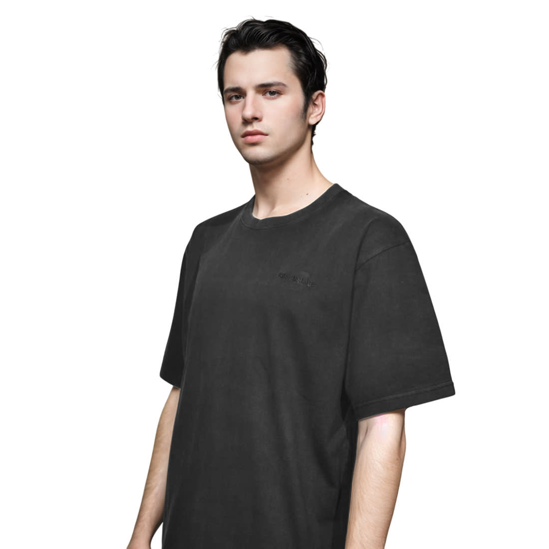 Balenciaga Black Premium Quality T-shirt-2