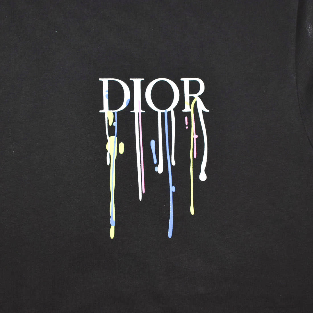 Dior Black Premium Quality T-shirt-3