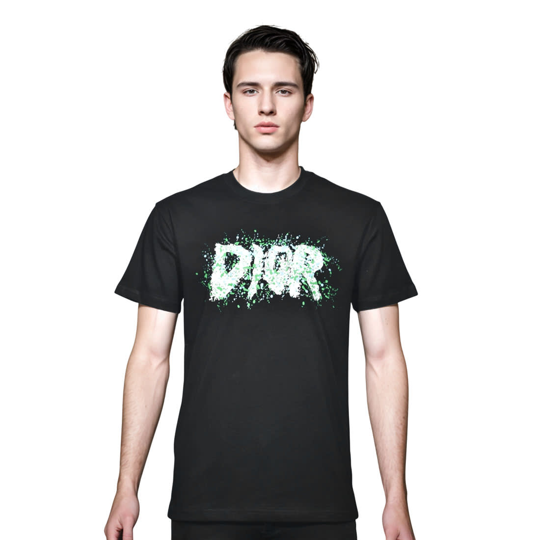 Dior Black Premium Quality T-shirt-0