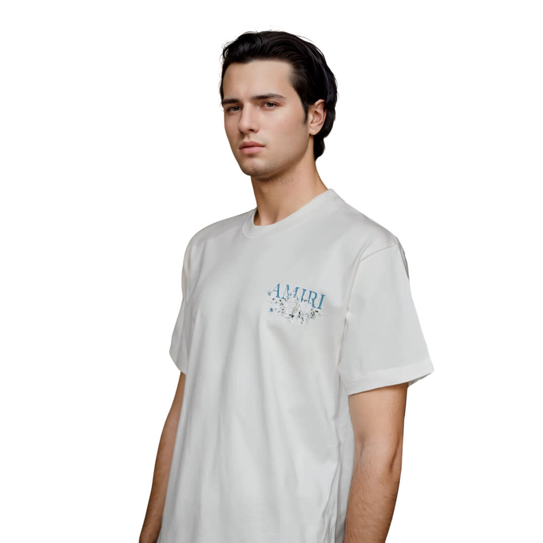 Amiri White Premium Quality T-shirt-2
