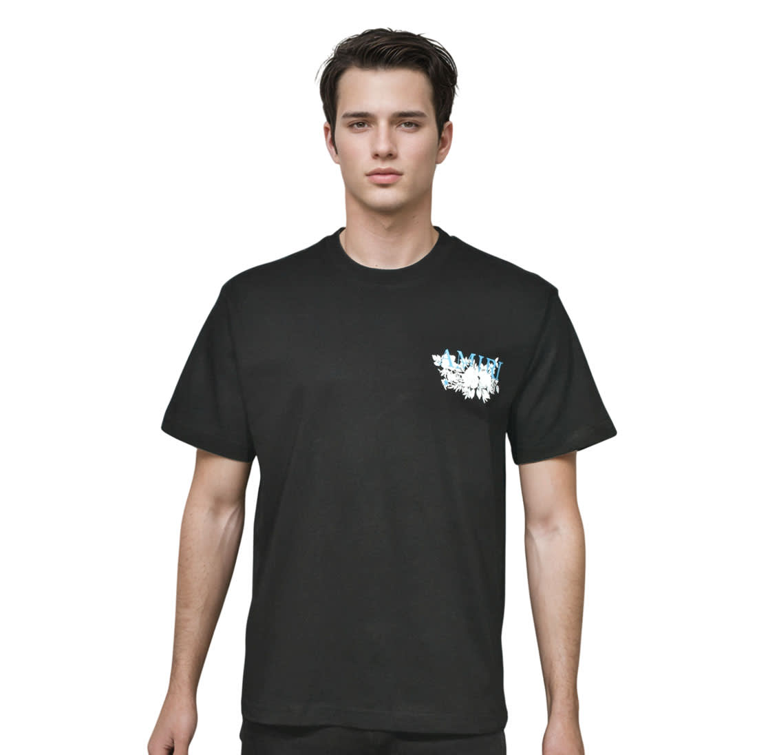 Amiri Black Premium Quality T-shirt-0