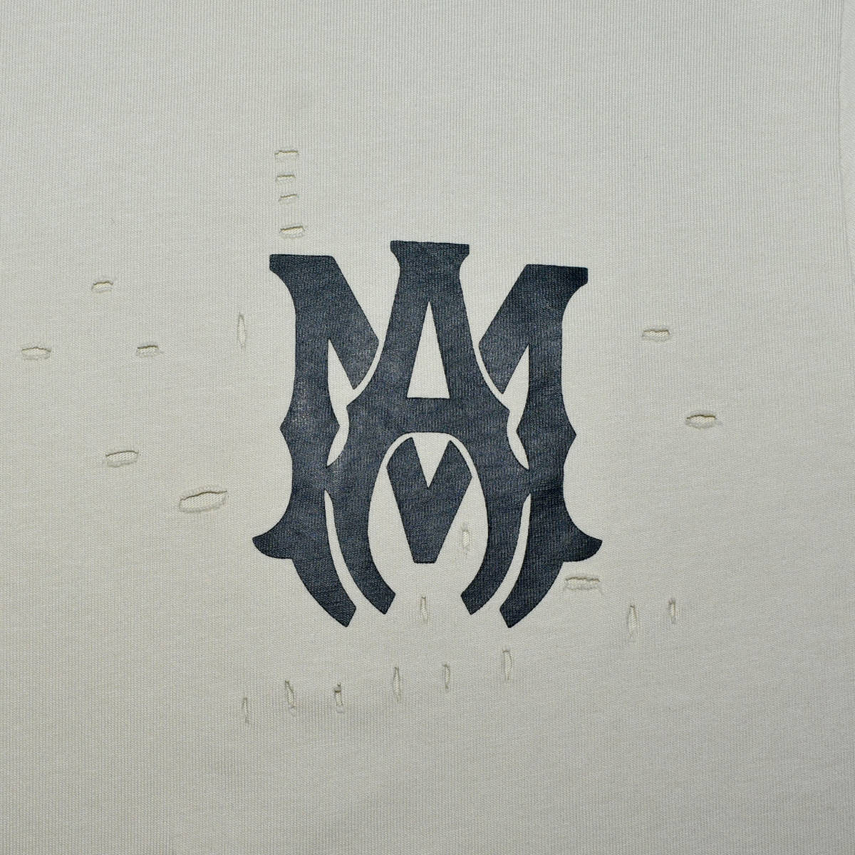 Amiri Cream Premium Quality T-shirt-3