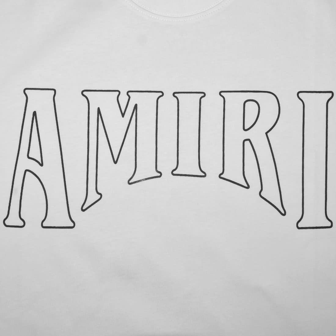 Amiri White Premium Quality T-shirt-3