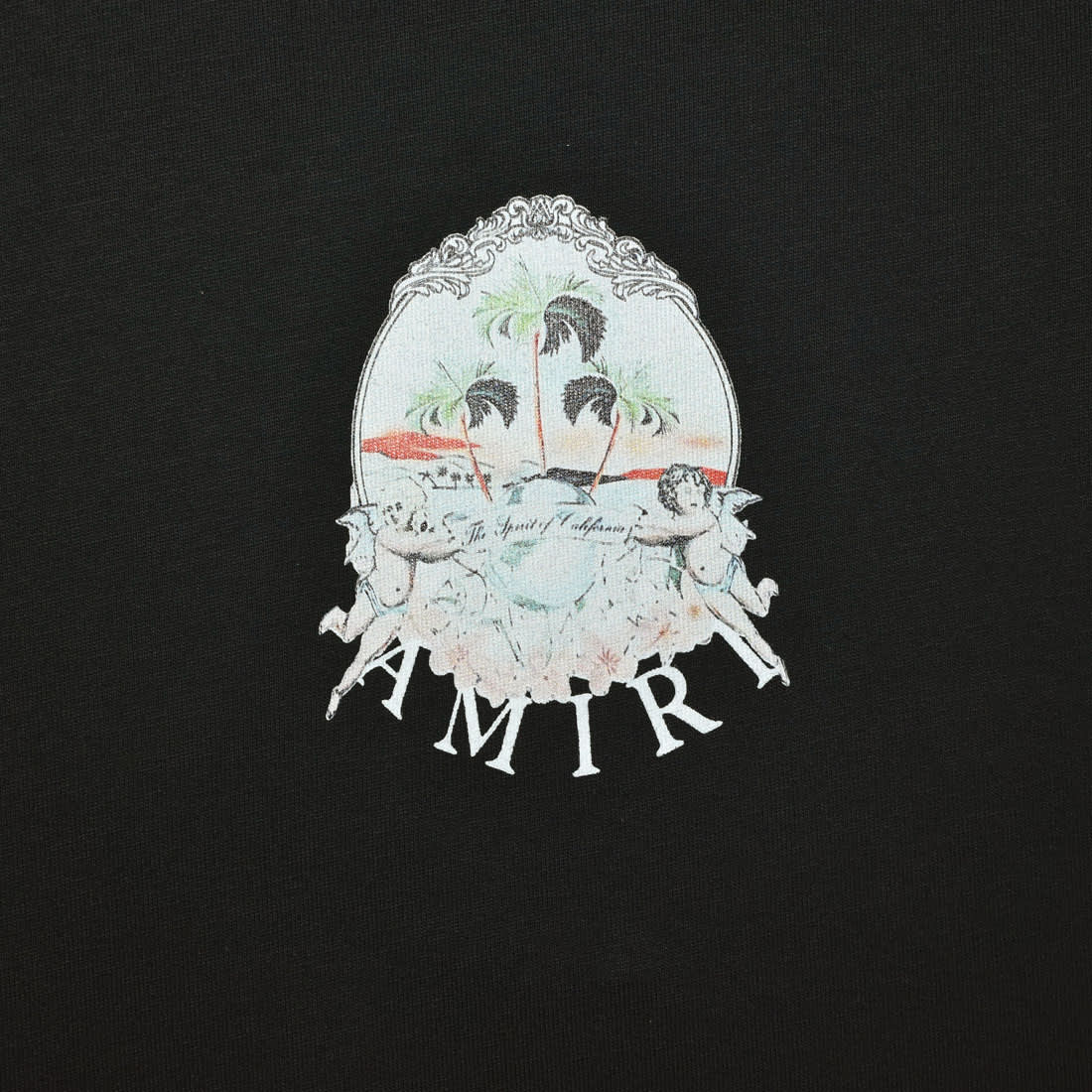 Amiri Black Premium Quality T-shirt-3