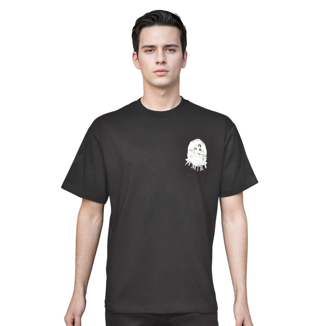 Amiri Black Premium Quality T-shirt-0