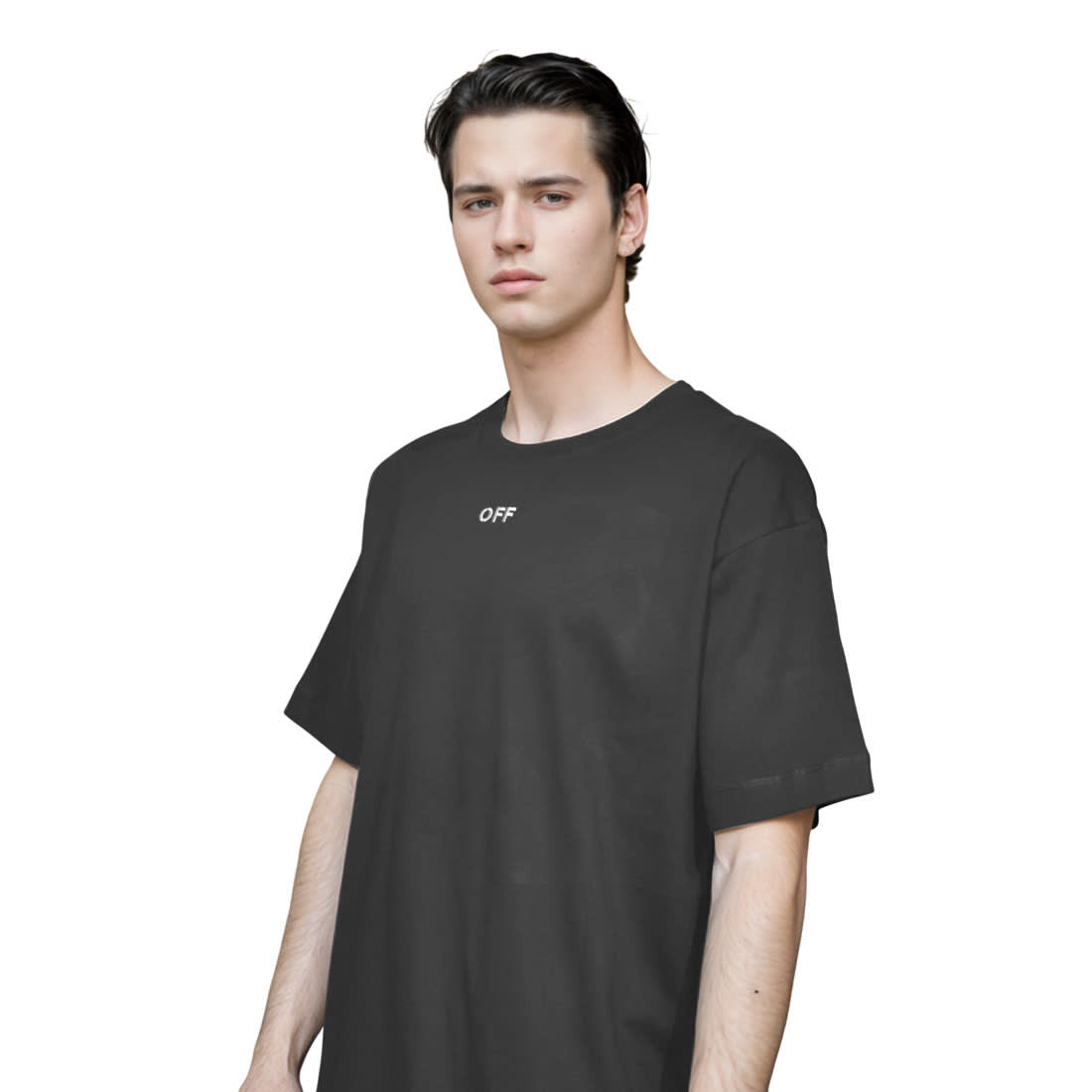 Off-White Black Premium Quality T-shirt-2