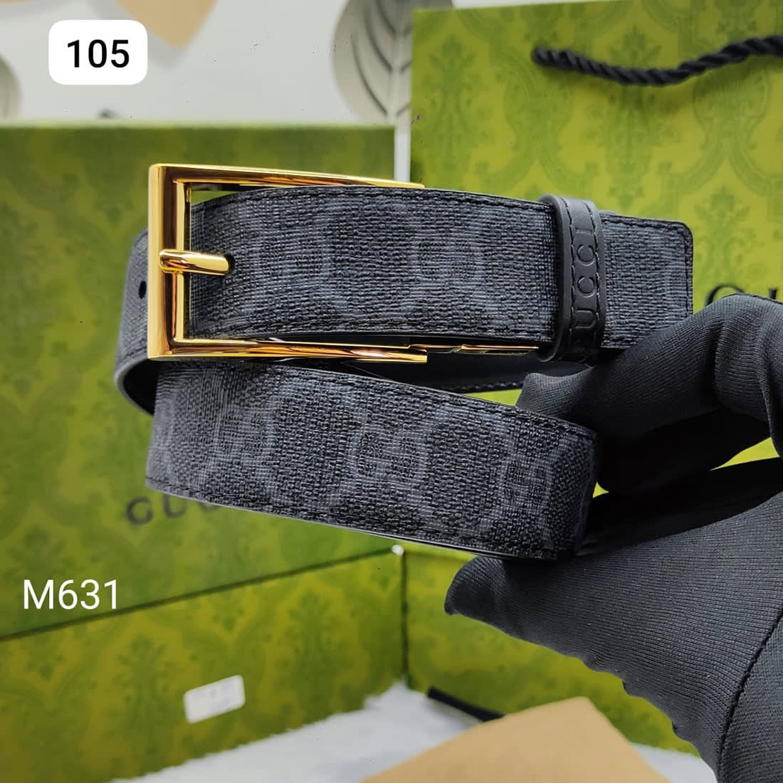 Gucci Golden Premium Quality Leather Belt-0