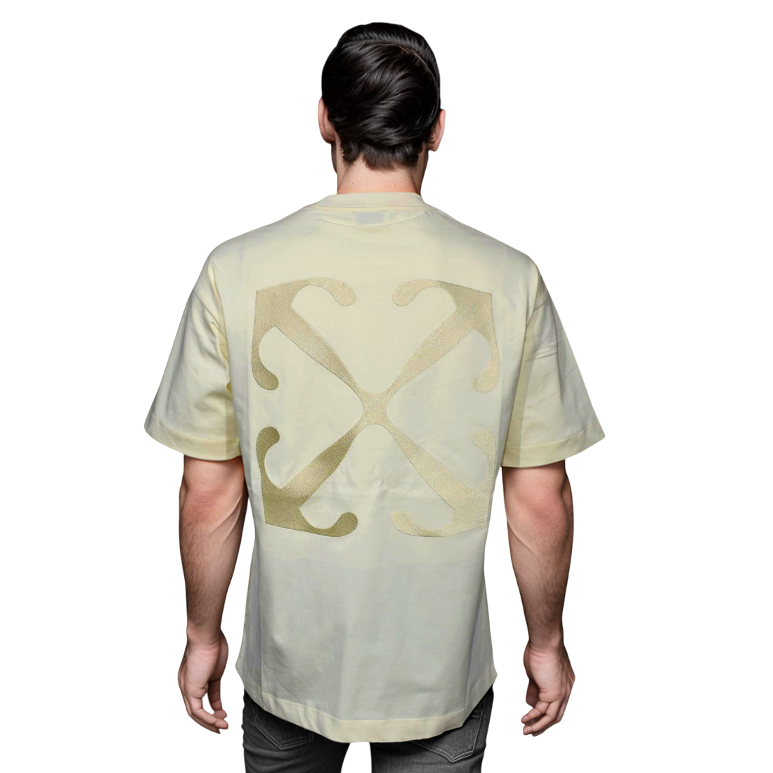 Off-White Cream Premium Quality T-shirt-1