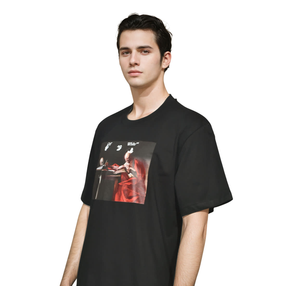 Off-White Black Premium Quality T-shirt-2