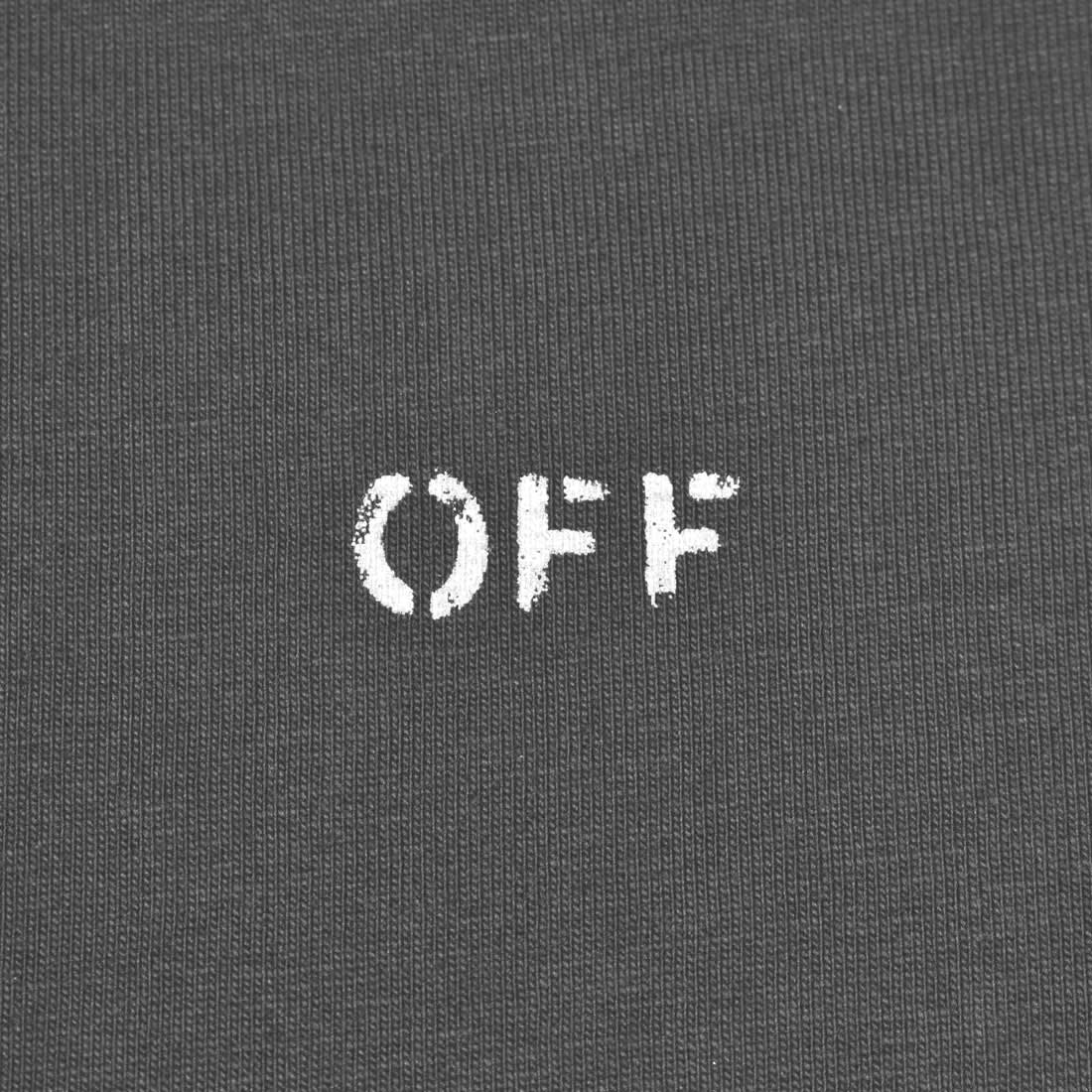 Off-White Dark Grey Premium Quality T-Shirt-3