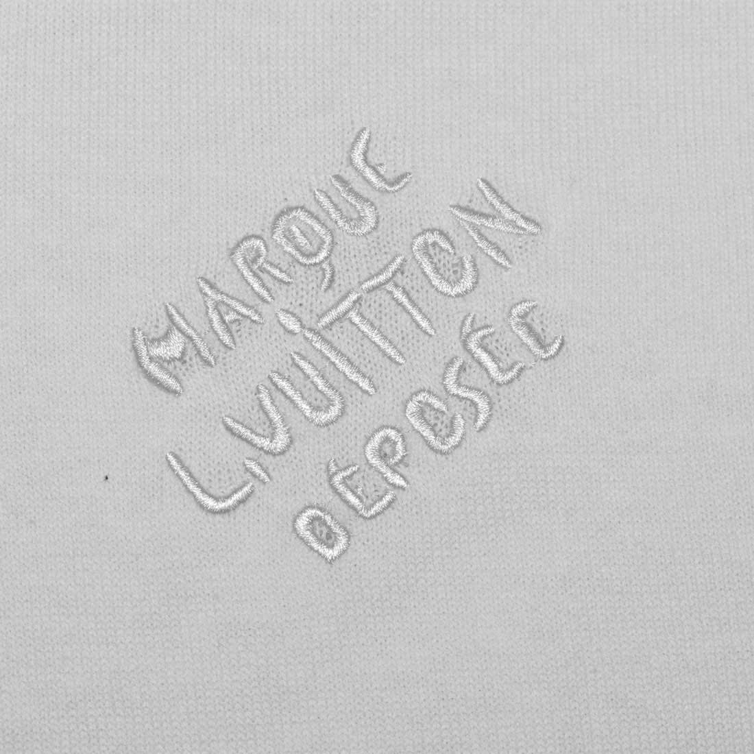 Louis Vuitton White Premium Quality T-shirt-3