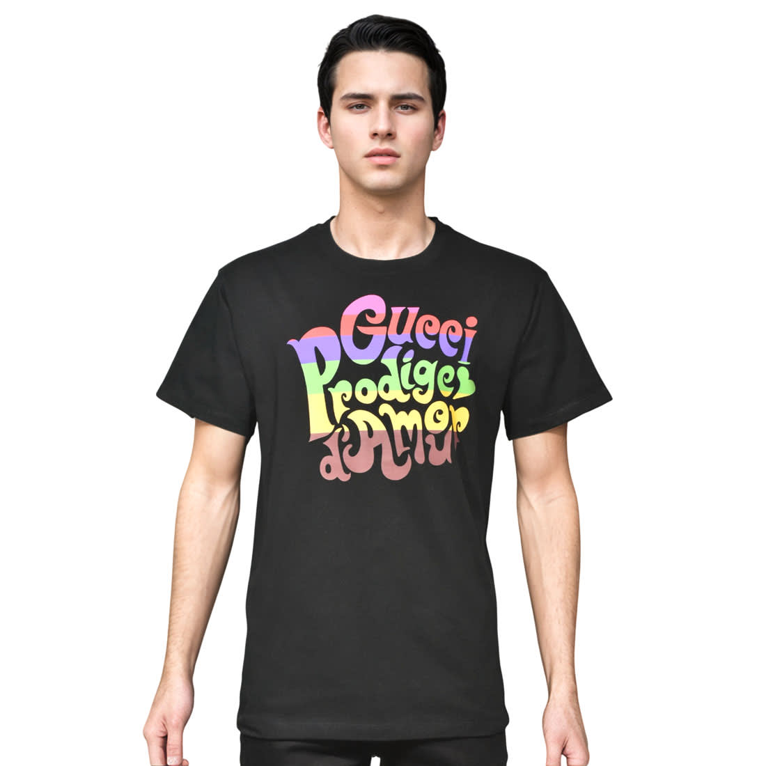 Gucci Black Premium Quality T-shirt-0