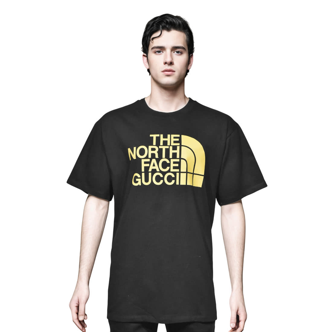 Gucci The North Face Black Premium Quality T-shirt-0