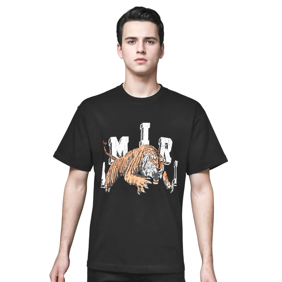 Amiri Black Premium Quality T-shirt-0