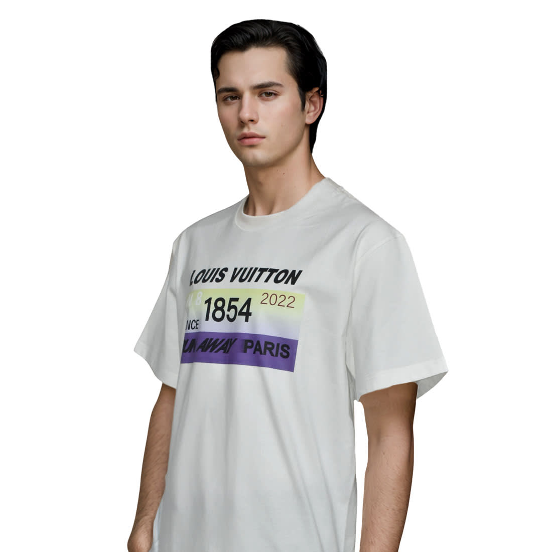 Louis Vuitton White Premium Quality Tees-2