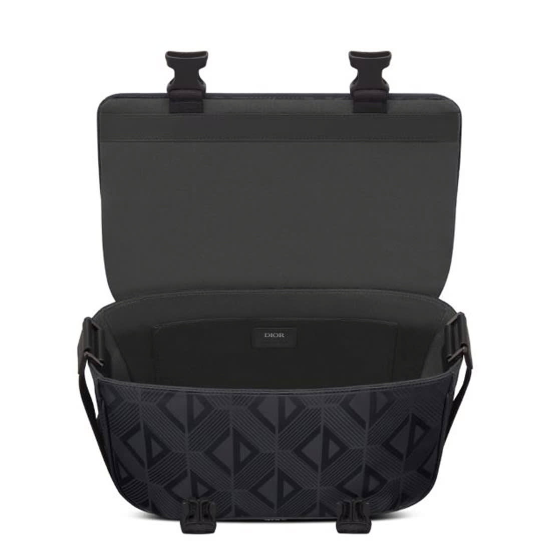 Dior Black Premium Explorer Messenger Bag-4