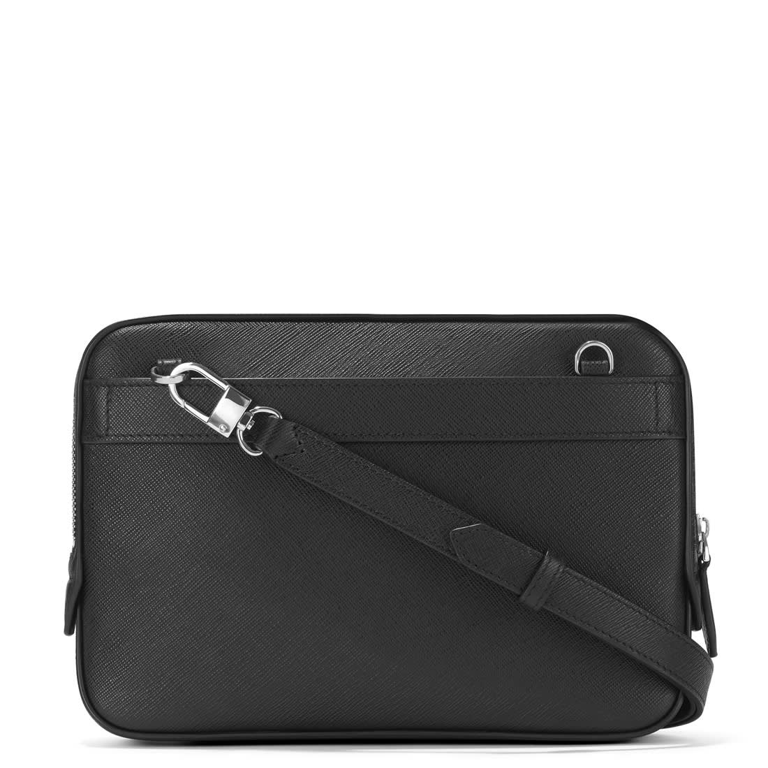 MontBlanc Black Premium Side Sling Bag-1