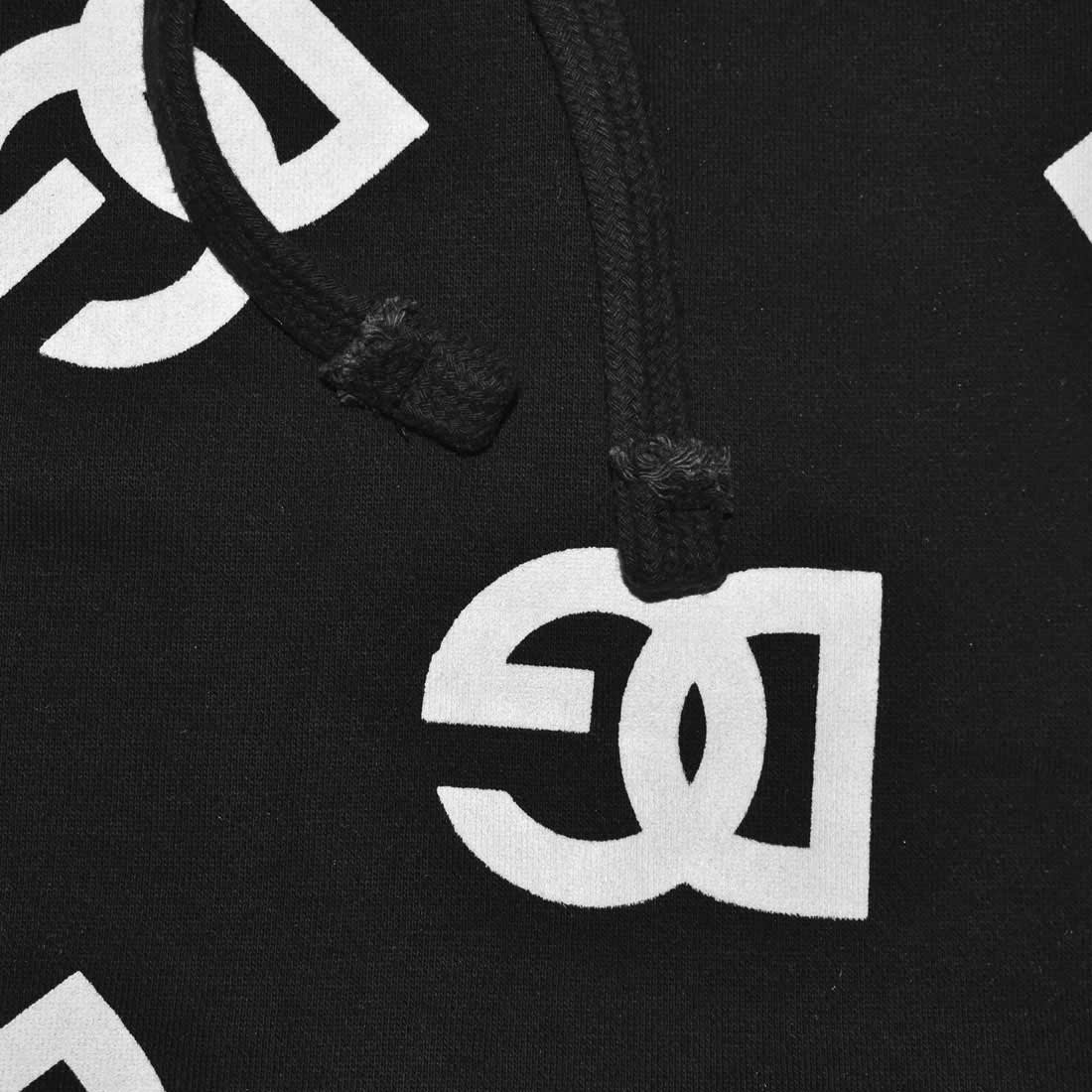 Dolce & Gabbana Black Premium Quality Hoodie-3