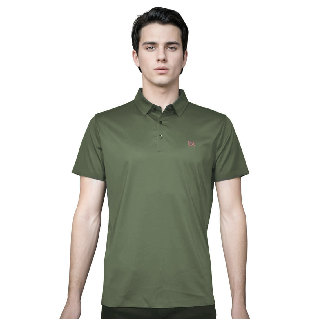 Hermes Paris Green Premium Polo T-shirt-0