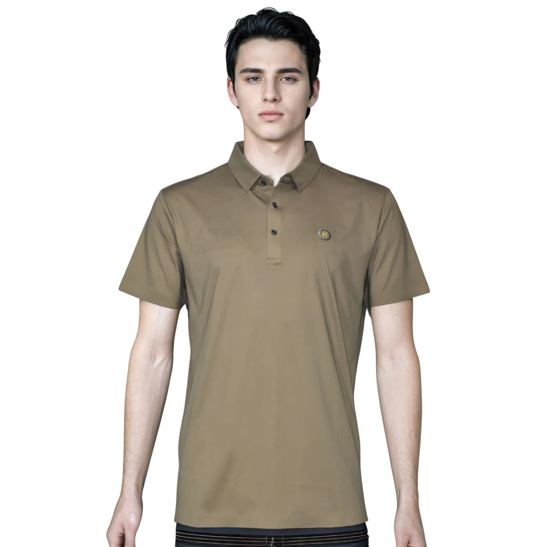 Hermes Paris Brown Premium Quality Luxury T-shirt-0