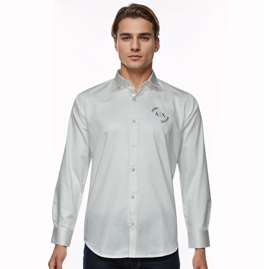 Armani Exchange White Premium Quality Shirt-6