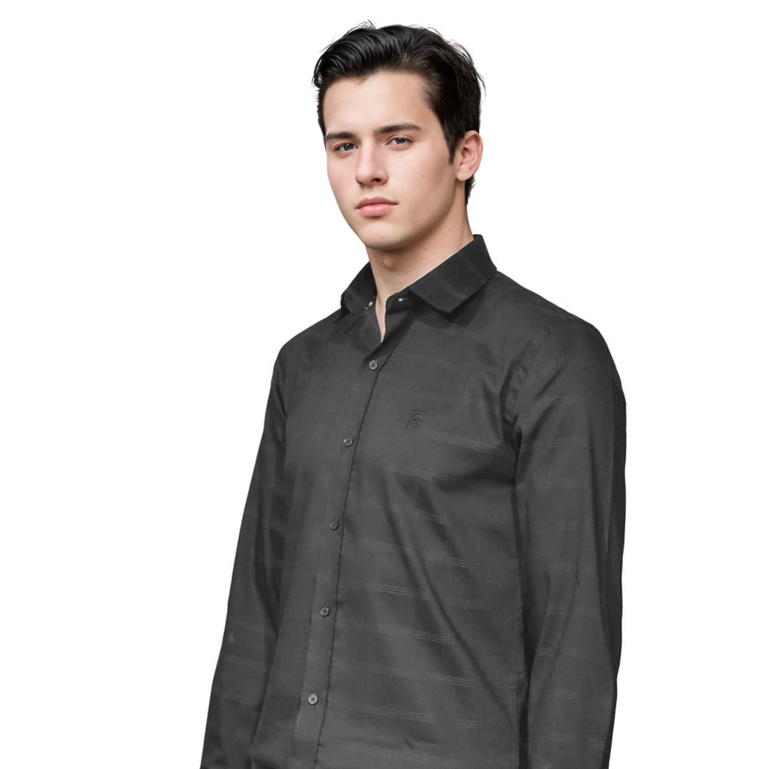 Burberry Black Premium Quality Shirt-2