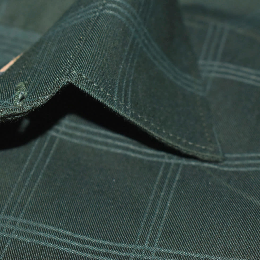 Burberry Dark Green Premium Quality Shirt-4