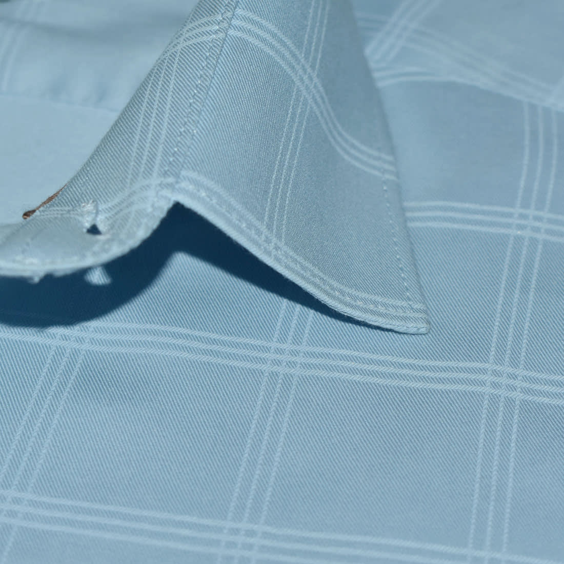 Burberry Sky Blue Premium Quality Shirt-4
