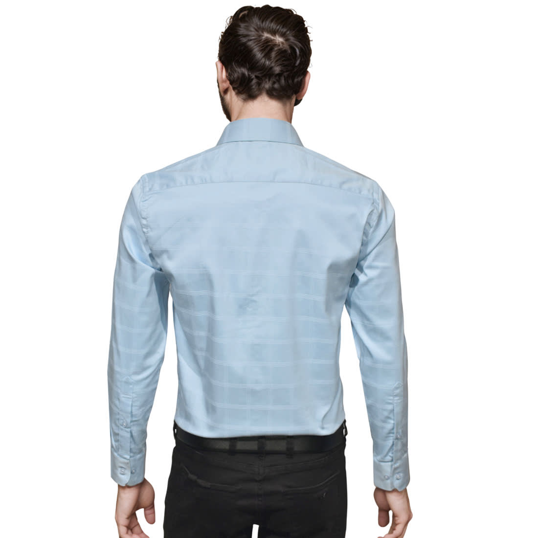 Burberry Sky Blue Premium Quality Shirt-1