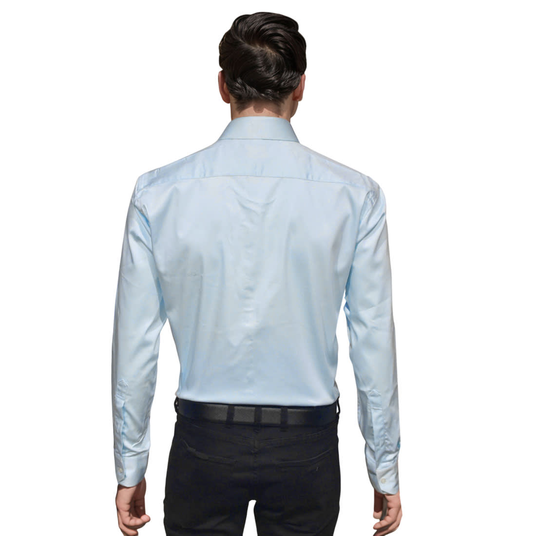Armani Exchange Sky Blue Premium Quality Shirt-1
