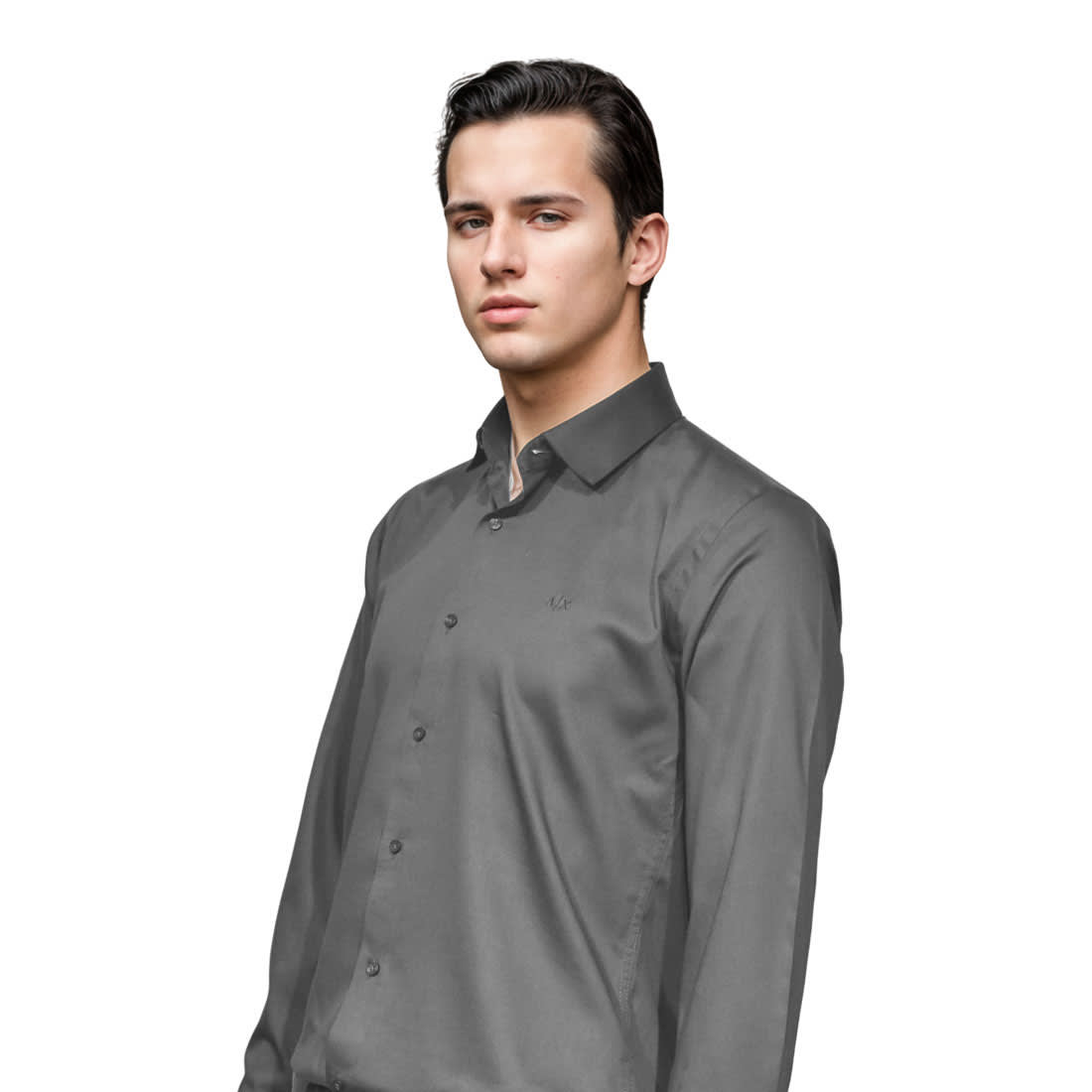 Armani Exchange Dark Grey Premium Quality Shirt-2