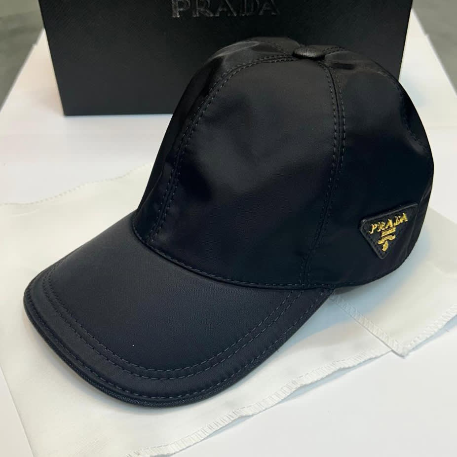 Prada Re-Nylon Black Premium Cap-0