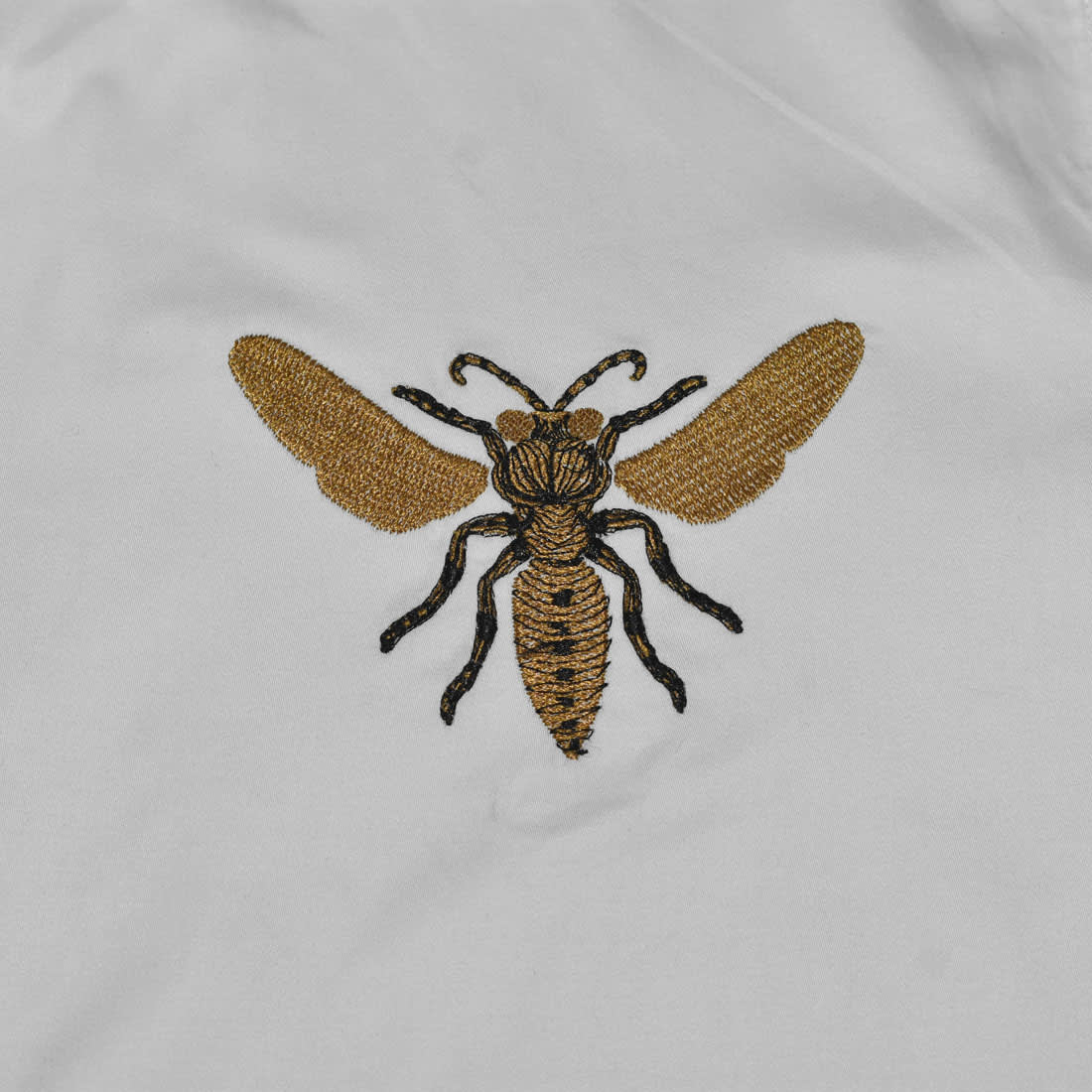 Gucci White Bee Printed Premium Quality Shirt-3