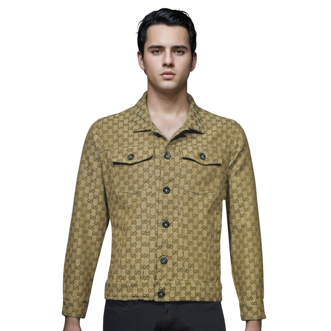 Gucci Brown Premium Quality Jacket-1