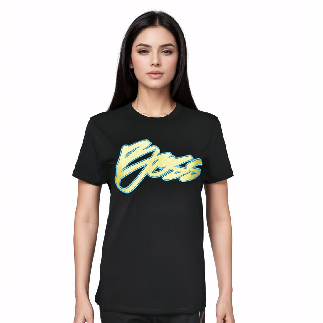 BOSS Black Premium Quality Women T-shirt-0