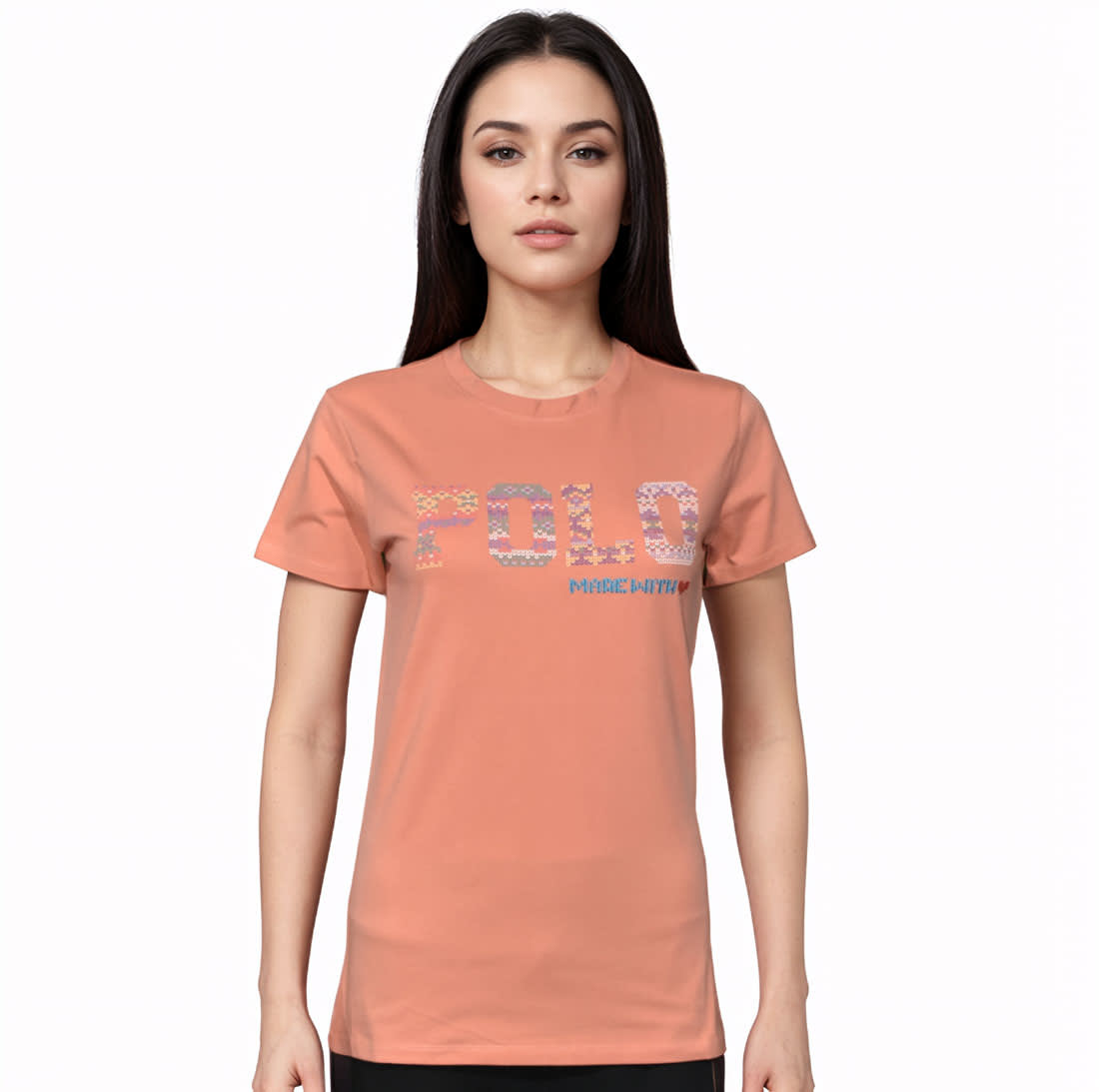 Pink Premium Quality Women T-shirt-0