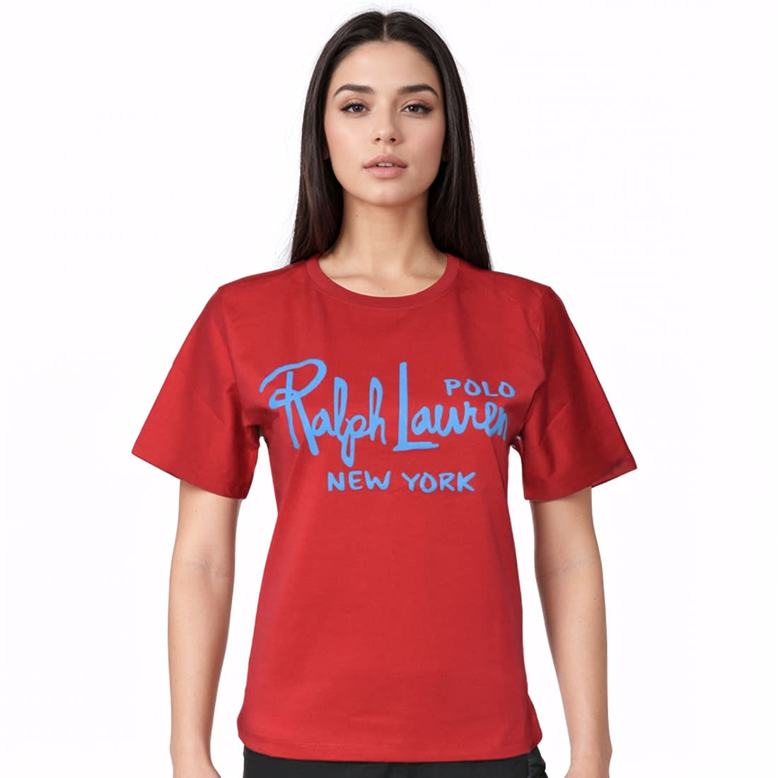 Red Premium Quality Women T-shirt-0