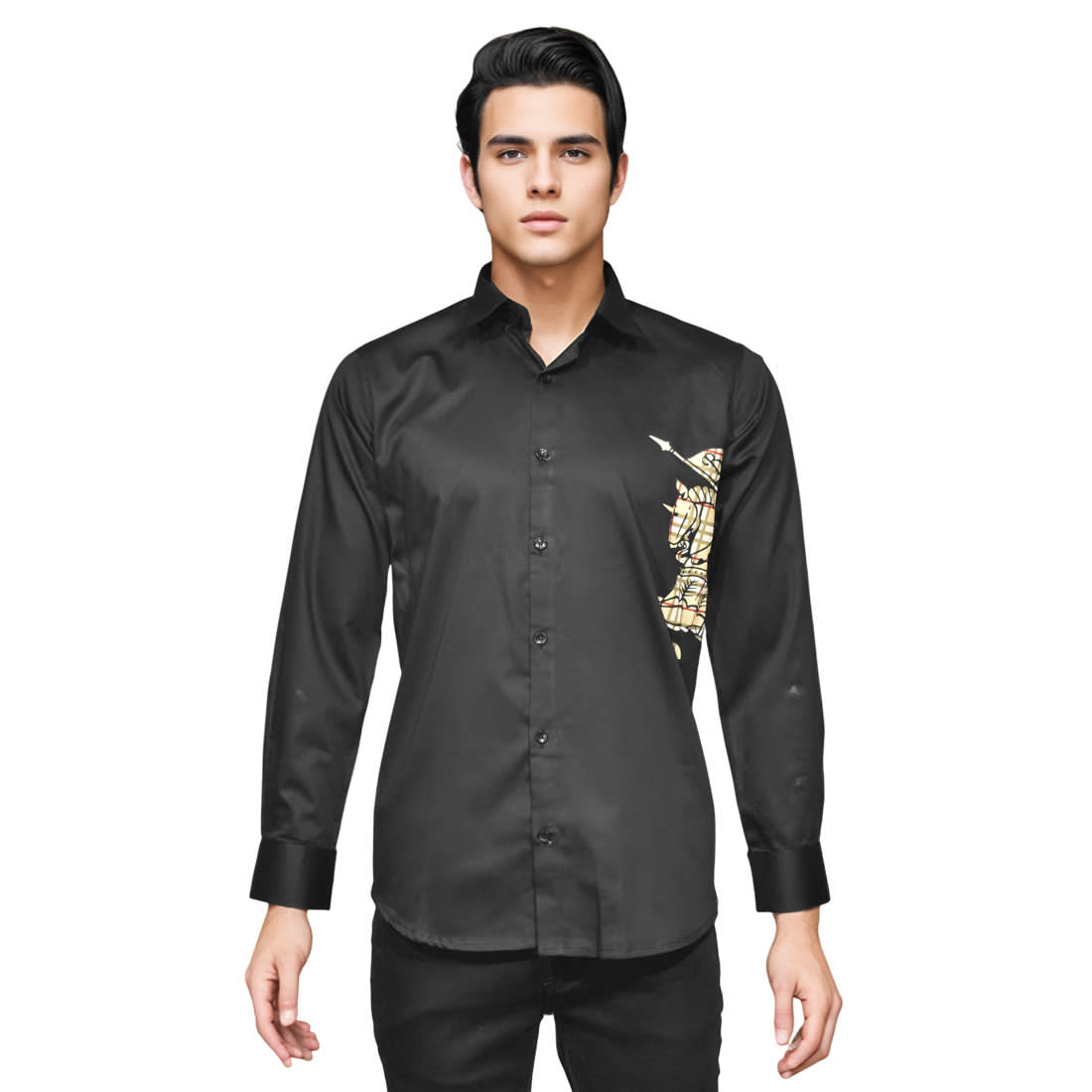 Burberry Black Premium Quality Shirt-6