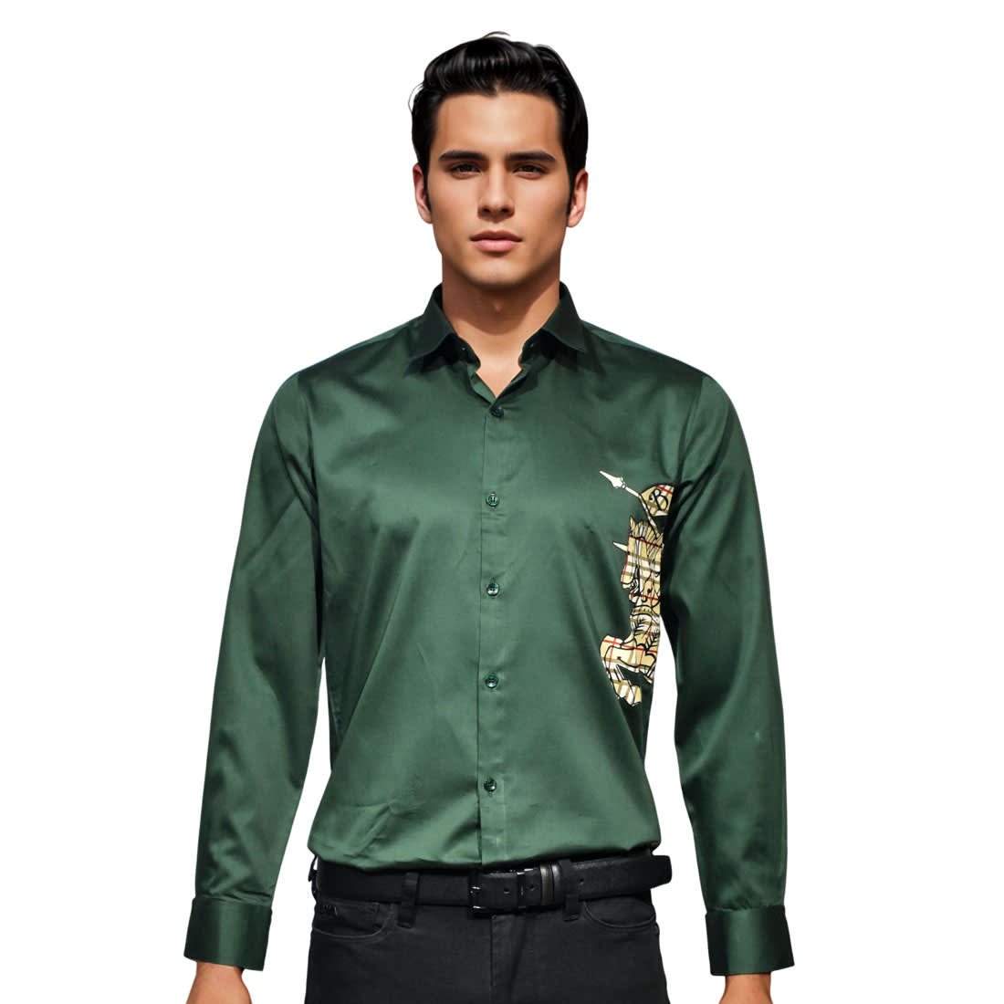 Burberry Green Premium Quality Shirt-0