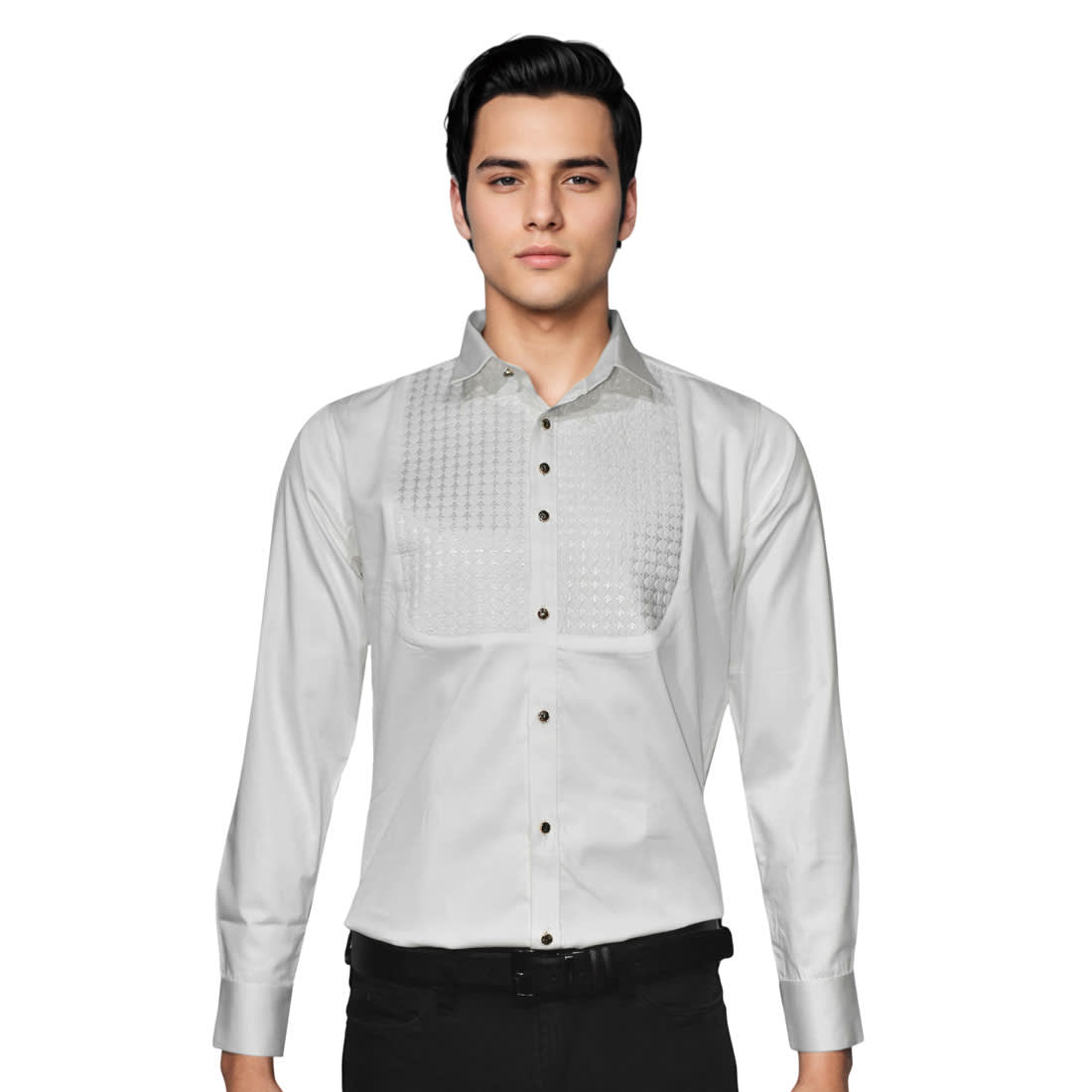 Versace Designer White Premium Quality Shirt-0