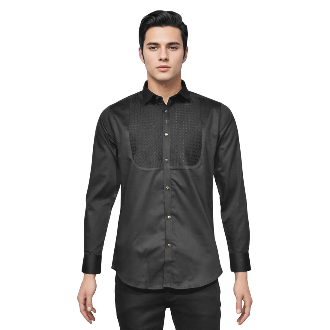 Versace Designer Black Premium Quality Shirt-6