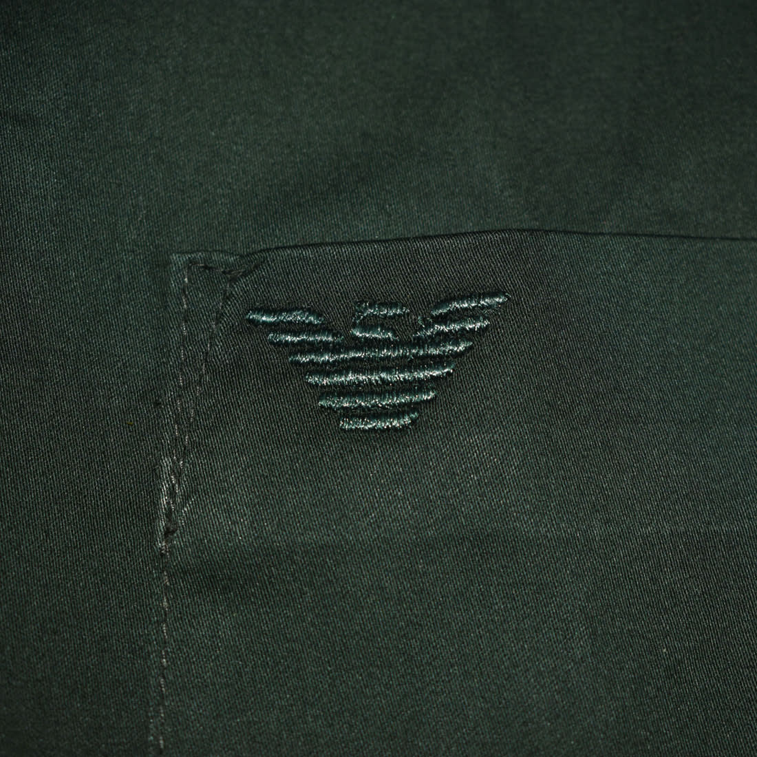 Giorgio Armani Dark Green Premium Quality Shirt-3