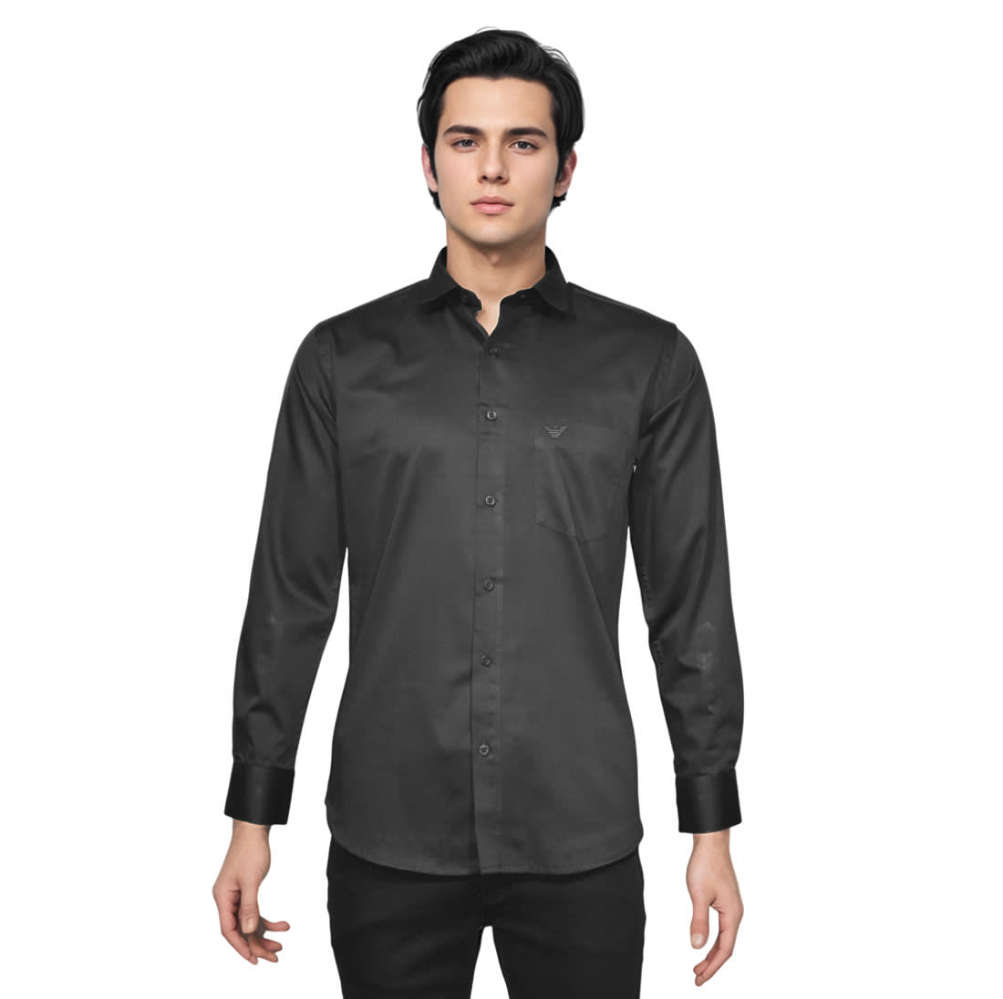 Giorgio Armani Black Premium Quality Shirt-6