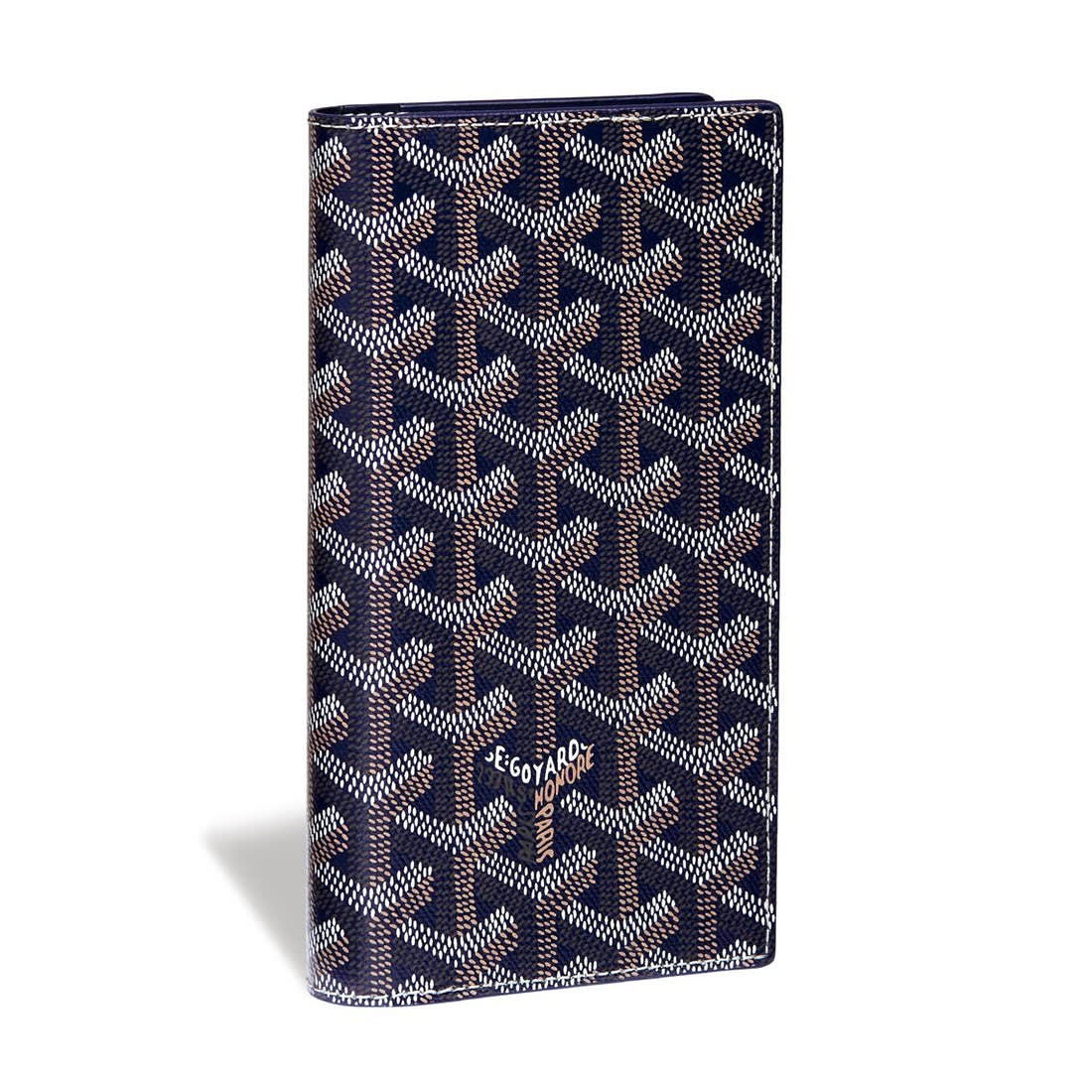Goyard Navy Blue Female Long Wallet-0