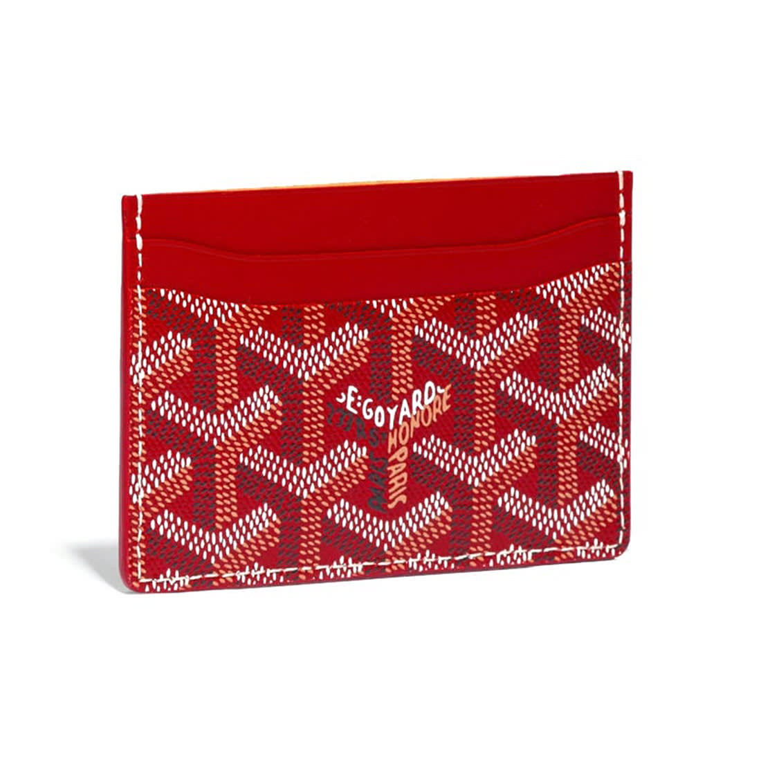 Goyard Red Premium Card Wallet-0