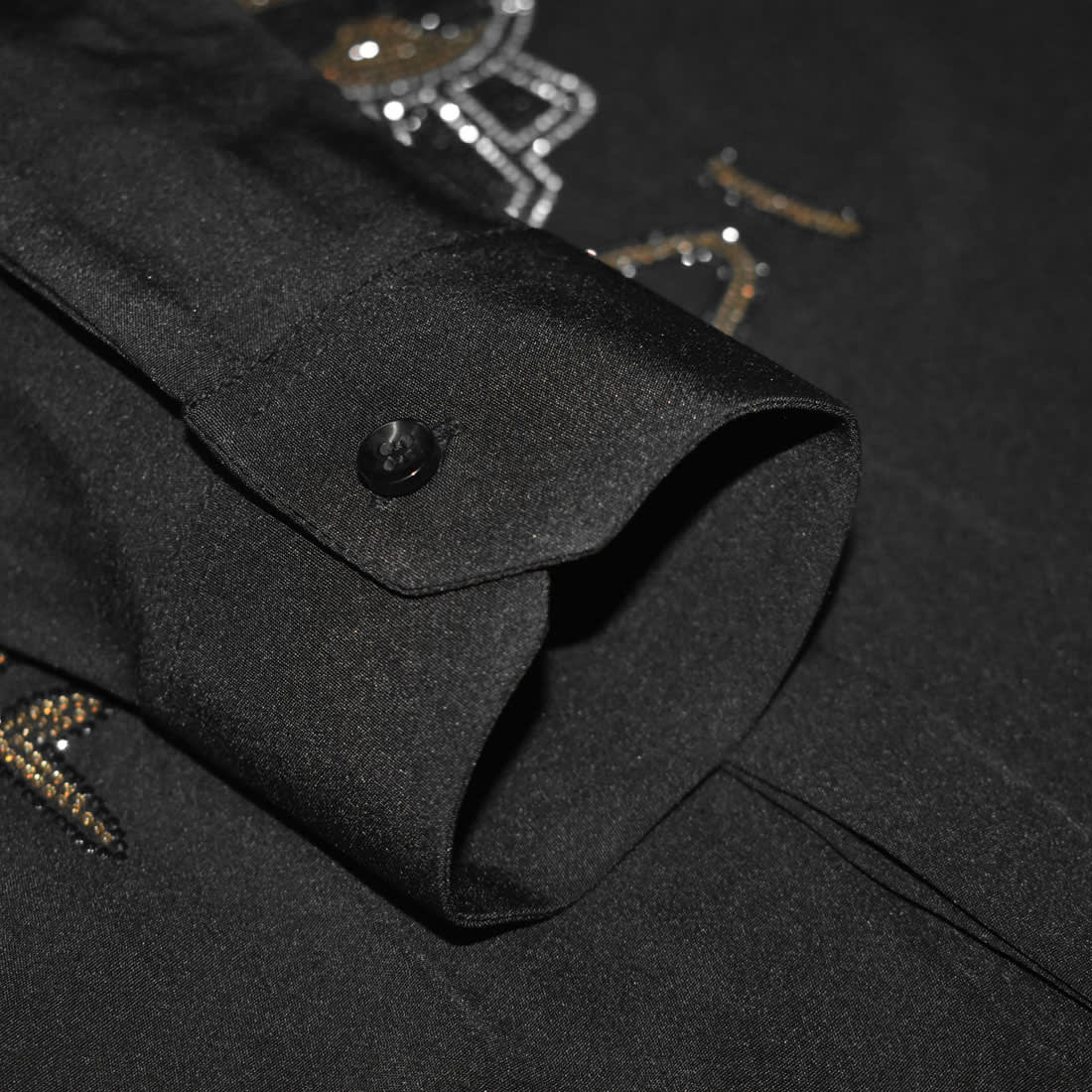 Fendi Black Premium Quality Designer Shirt-5