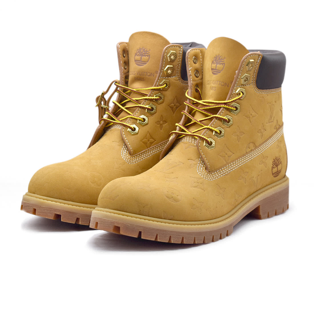 Louis Vuitton Brown Premium Low Top Boots-2