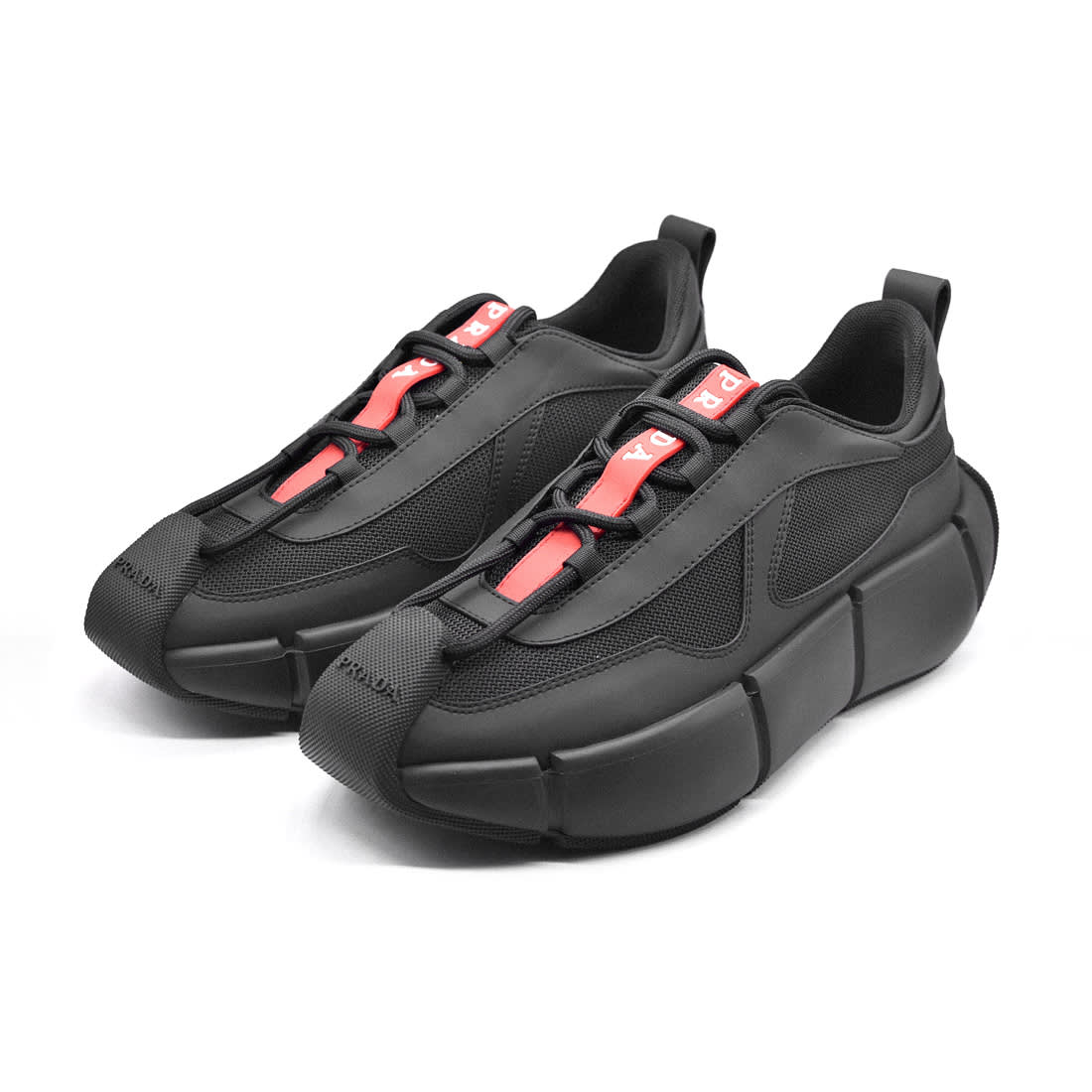 Prada Black Premium Low Top Sneaker-2