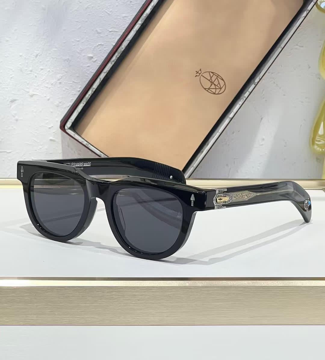 Jacques Marie Mage Black Luxury Sunglasses-0