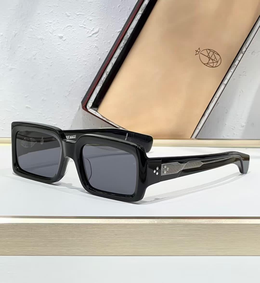 Jacques Marie Mage Black Luxury Sunglasses-0